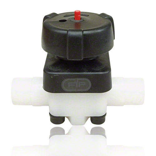 PVDF Membranventil, Schwei&szlig;stutzen Muffenschwei&szlig;ung, PTFE