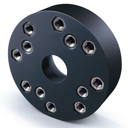 PE-el Reduzierflansch aus PE - elektrisch leitf&auml;hig, f&uuml;r Flanschverbindungen, PN 10, nach DIN EN ISO 15494