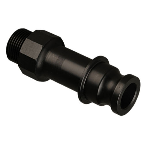 PE-el Gewindenippel mit Camlock-Vaterteil, elektrisch leitfähig, EPDM Dichtung